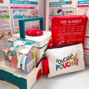 Kids First Aid Kit: Boo Boo Bus Medical Emergency Box