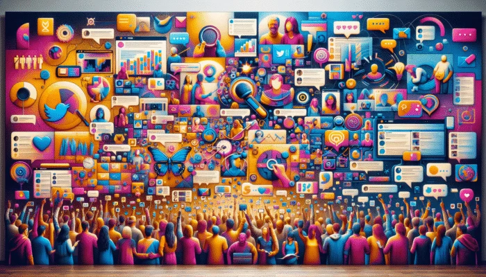 A variety of customer testimonials showcased across social media, websites, and in-person interviews.