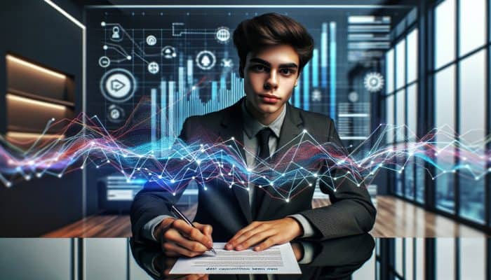 Debt Consolidation Loan Age Restrictions: Navigating UK Rules | DCL Debt Consolidation Loan Age Restrictions: A young adult signing a debt consolidation loan at a UK bank, symbolising financial maturity.