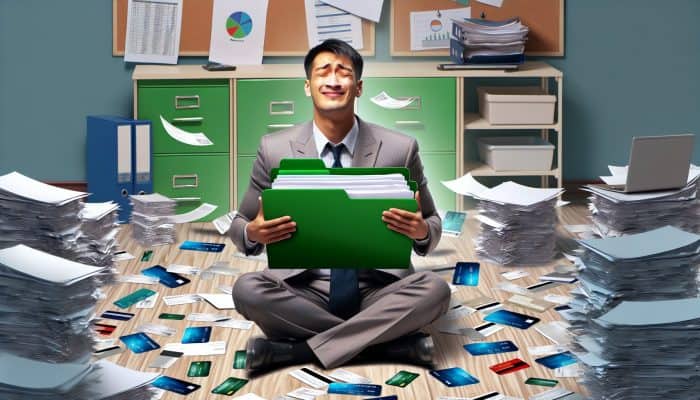 New Debt Consolidation Lenders to Know: UK's Best | DCL New Debt Consolidation Lenders to Know: Person consolidating debts into a single folder, symbolizing relief and lower interest rates.