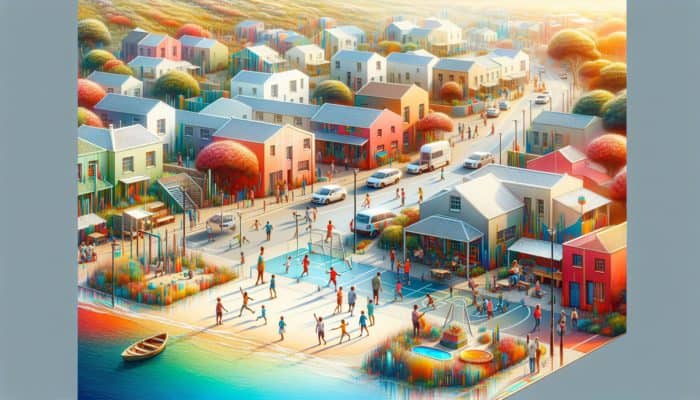 A serene Voëlklip neighbourhood in Hermanus, ideal for families with safe streets and community engagement.