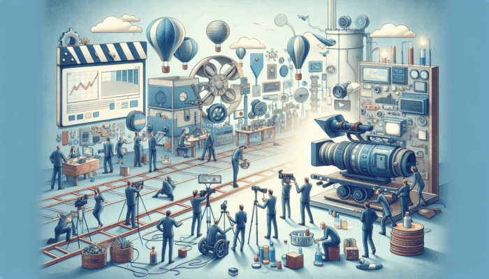 Video Content Production in Tiverton for Small Business: A small business in Tiverton produces engaging video content with narratives and visuals to connect with viewers.