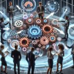 Feedback Loops Boost Efficiency in Scaled Human VA Operations