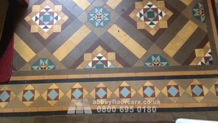 Victorian Tiles Restoration: Revitalising Worn Minton Floors