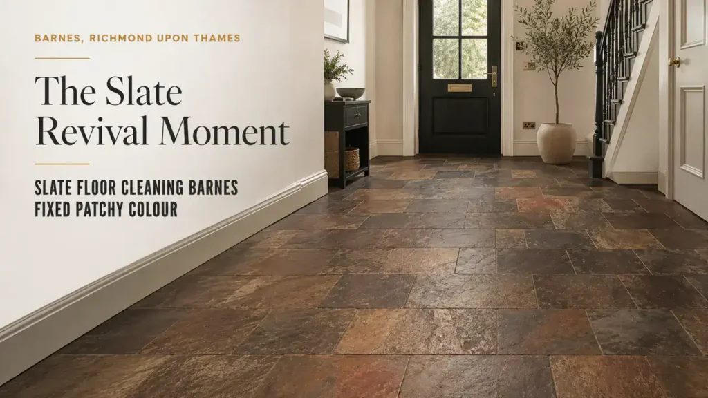 Slate Floor Cleaning: Restoring Vibrant Colours in Barnes