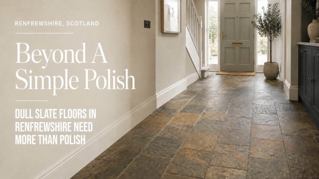 Slate Floors in Renfrewshire: Beyond Basic Polishing