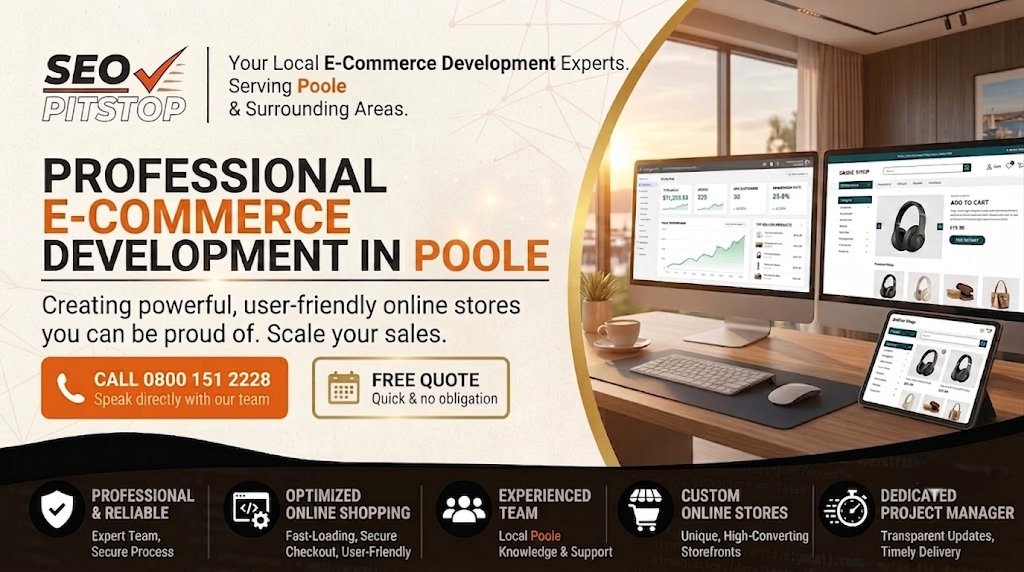 E-Commerce Development Services for Poole’s Small Businesses