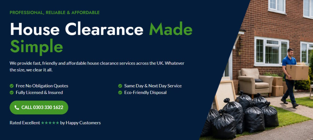 House Clearance Costs in Harrogate by Local Experts