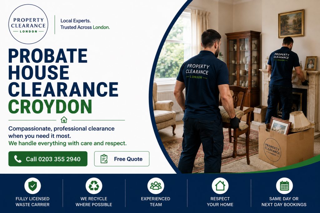Probate House Clearance Services in Croydon You Can Trust