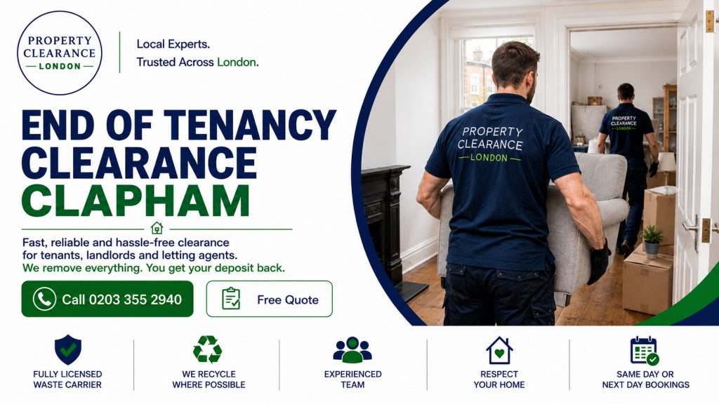 End of Tenancy Clearance Services: Quick Solutions in Clapham