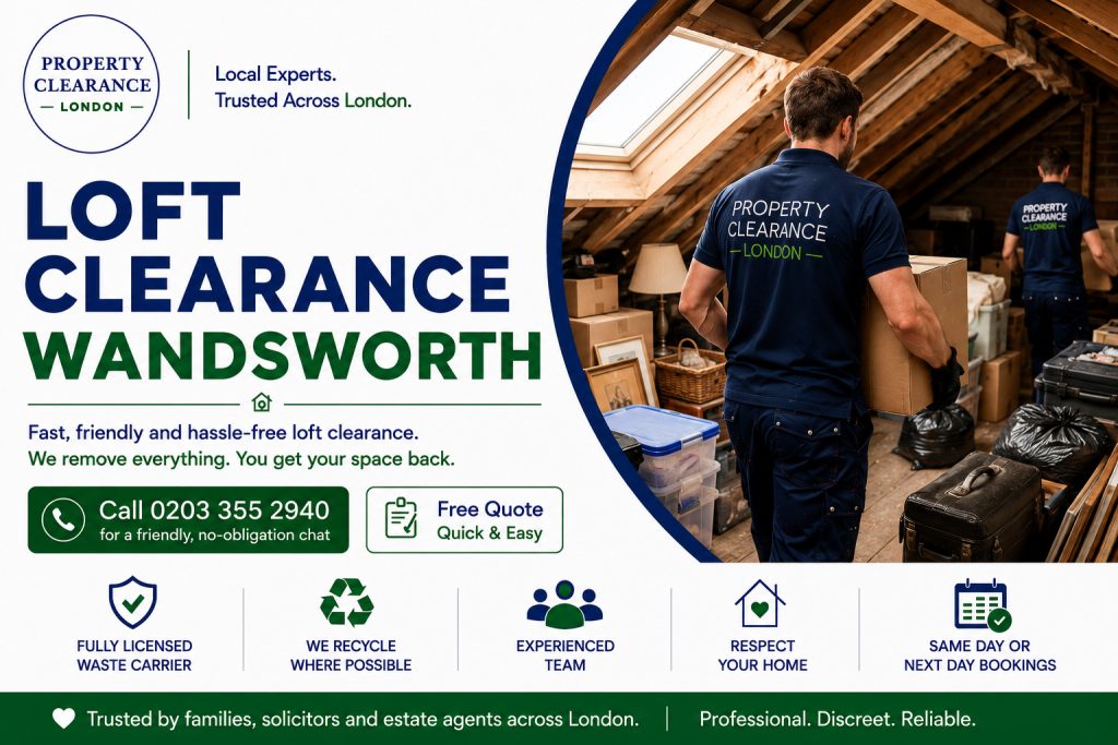 Loft Clearance Services: Quick and Reliable in Wandsworth