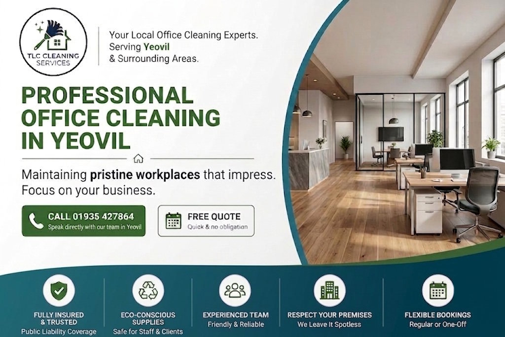 Yeovil Office Cleaning Services: Trusted Quality Guaranteed
