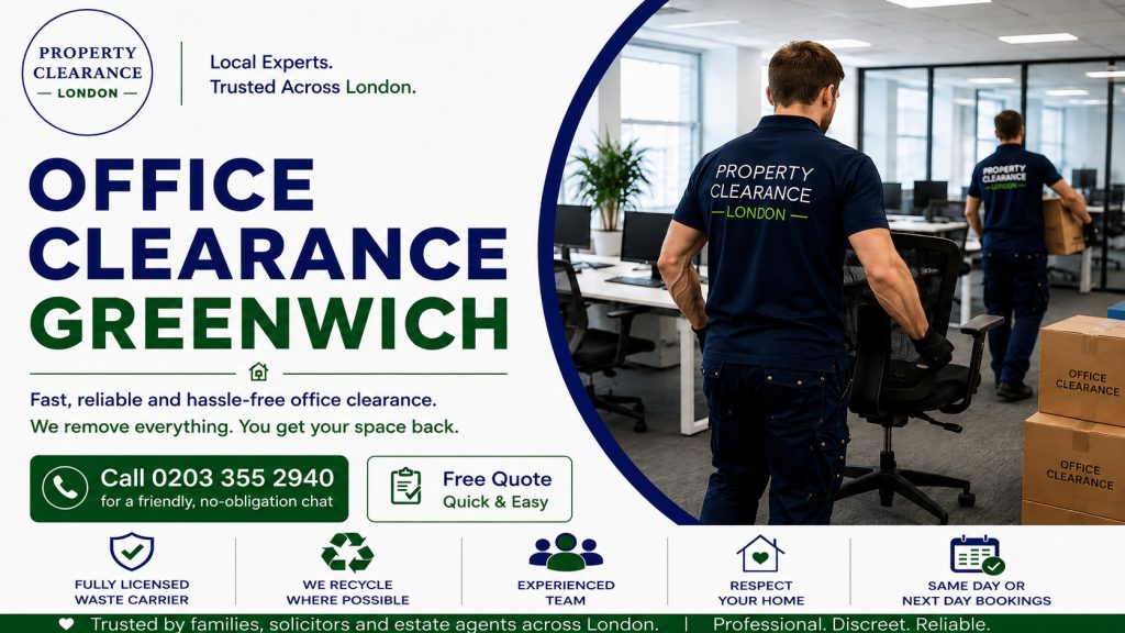 Office Clearance Services: Expert Help in Greenwich