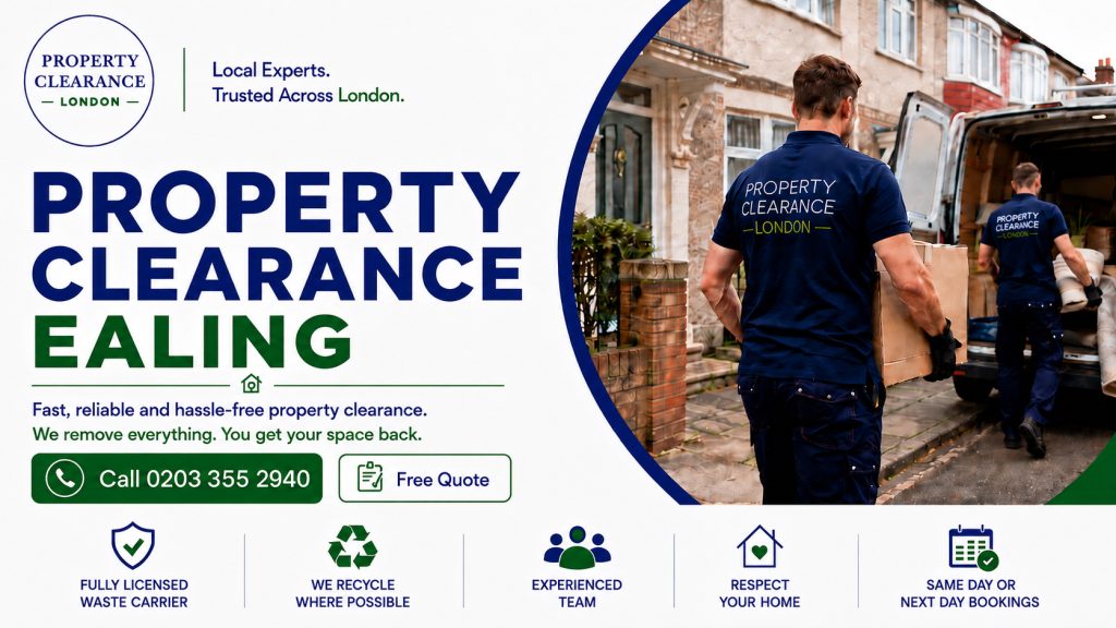 Property Clearance Services: Reliable Local Help in Ealing