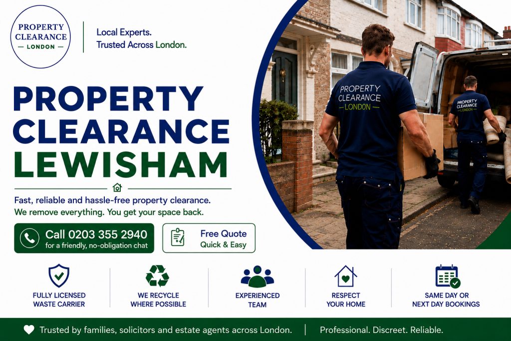 Property Clearance Services: Local Solutions in Lewisham